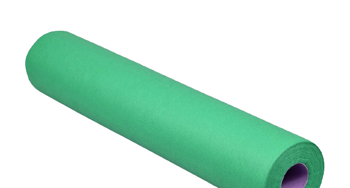 Простирадло одноразове Economy зелене, 20г/м2, 80см х 100м